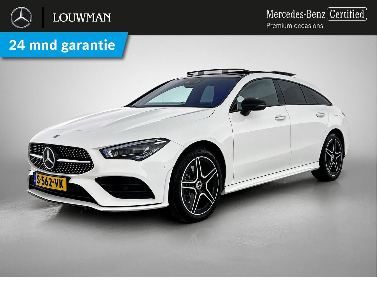 Mercedes-Benz CLA-klasse Shooting Brake - 250 e AMG Line Panoramadak | 360°-camera | Nightpakket | Multibeam led | Sfeerverlichting - AutoWereld.nl