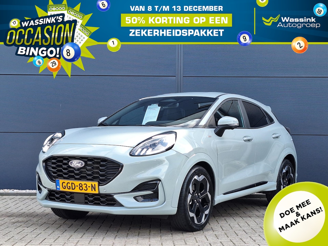 Ford Puma - 1.0i Ecoboost Hybrid 125pk Aut ST-Line X | Automaat | B&O Geluidsysteem | 360 graden Camer - AutoWereld.nl