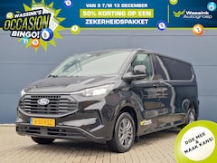 Ford Transit Custom - 2.0 EcoBlue 136pk L2H1 320 AUT Limited | Winter Pack | Navigatie | Houten Afwerking Zijpan