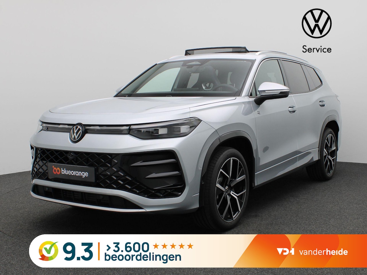 Volkswagen Tayron - 1.5 eTSI R-Line Edition 7p. 150PK DSG Pano-Schuifdak, Head-Up Display, Matrix LED-Verlicht - AutoWereld.nl