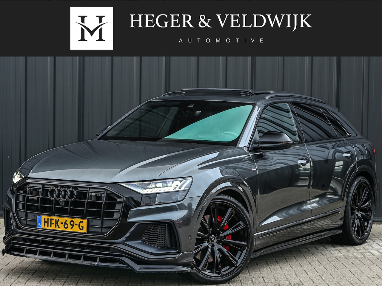 Audi Q8 - 60 TFSI e QUATTRO PRO LINE S COMPETITION | SUPER SPORT STOELEN | KEYLESS | B&O SOUDN | PAN - AutoWereld.nl