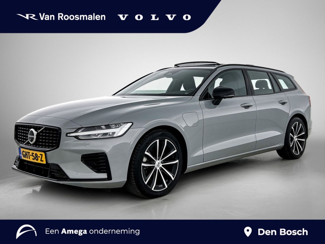 Volvo V60 - 2.0 T6 AWD Plus Dark | Panorama dak | 360 Camera | Leder | Stoel - AutoWereld.nl