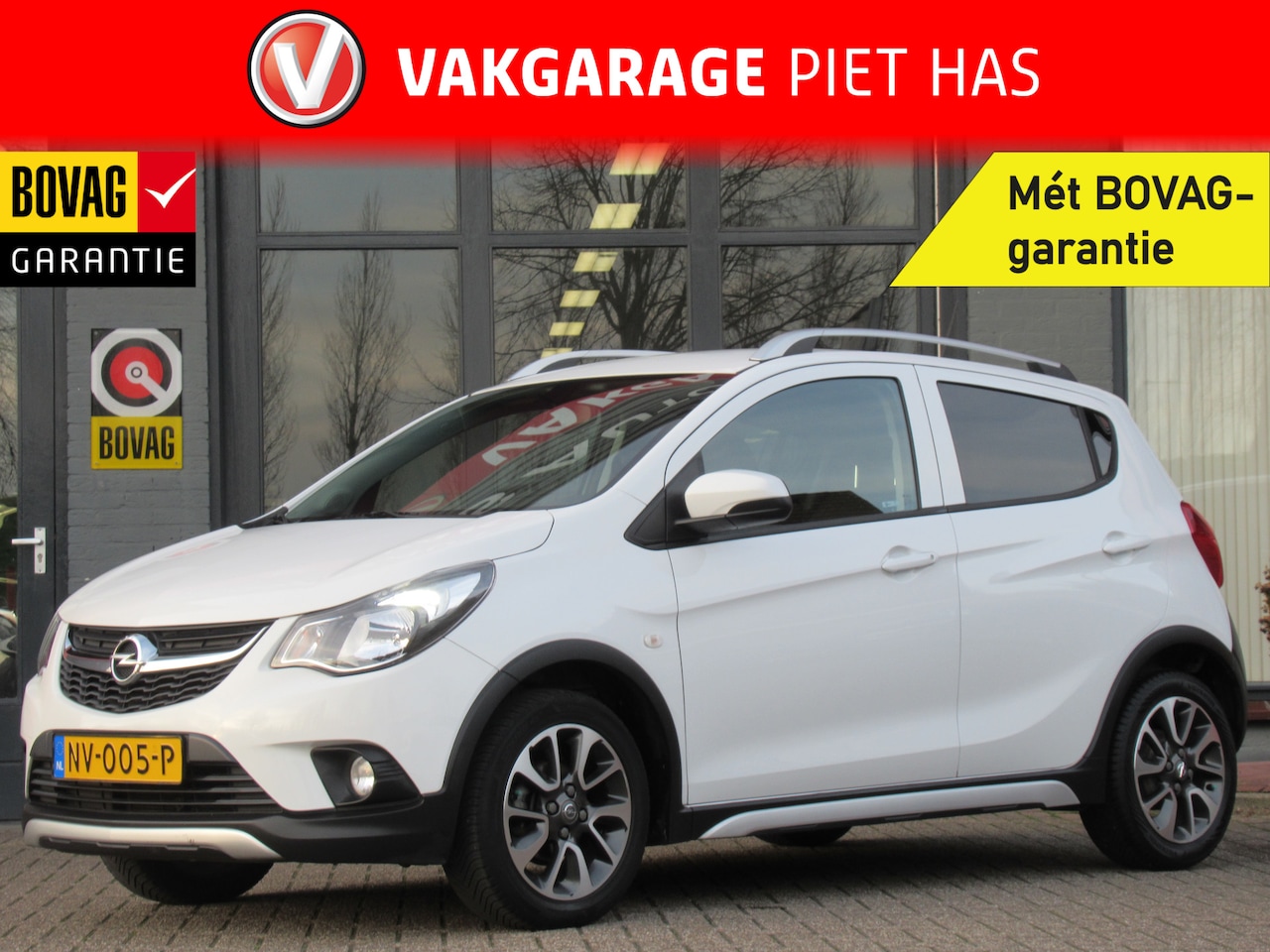 Opel Karl - 1.0 Rocks Online Edition | Airco | Apple Carplay | Parkeersensoren | Incl. BOVAG Garantie - AutoWereld.nl