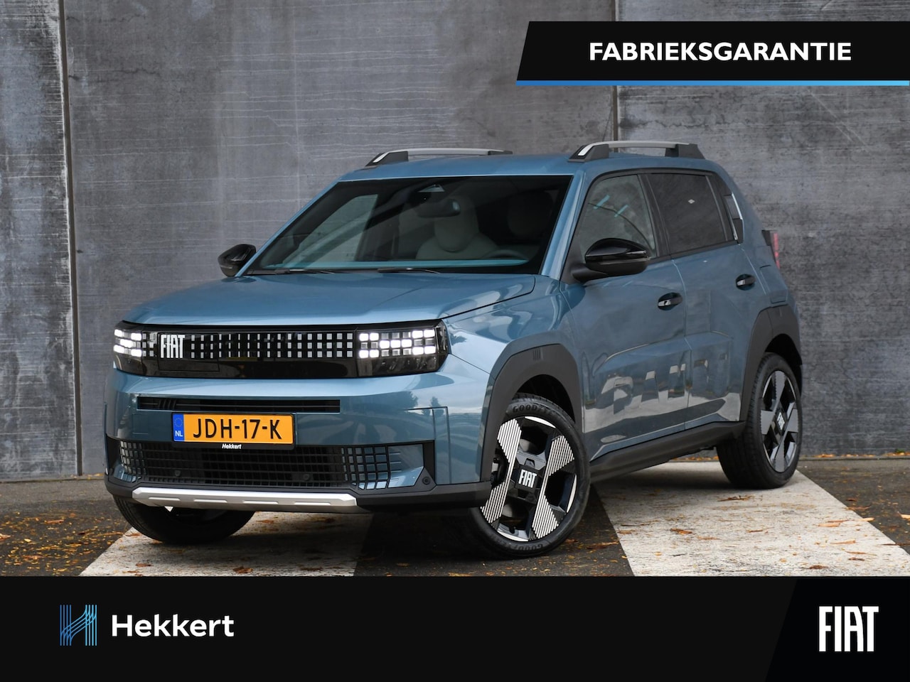 Fiat Grande Panda - La Prima 11 kW 44 kWh 113pk Automaat PACK WINTER | CRUISE.C | PDC + CAM. | DAB | APPLE-CAR - AutoWereld.nl