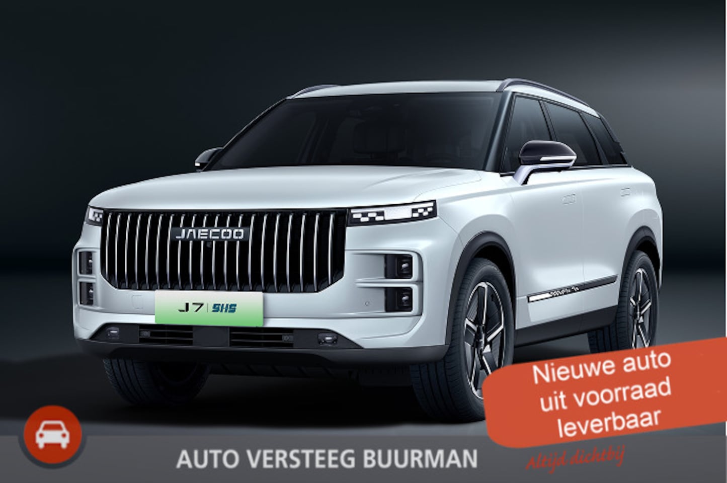 Jaecoo 7 - 1.5 GDI Exclusive 90km elektrisch bereik * superzuinig * superluxe * chique parelmoerwitte - AutoWereld.nl