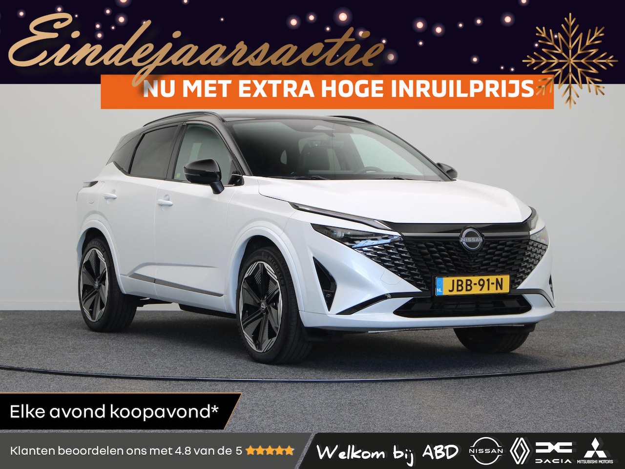 Nissan Qashqai - 158pk MHEV Xtronic N-Design | Lederen bekleding | Climate control | Rondomzicht camera | G - AutoWereld.nl
