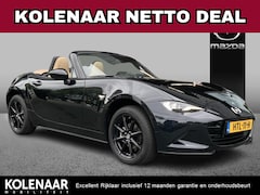 Mazda MX-5 - 1.5 -G 132 Kazari Black Edition/Netto Deal/€7595, - voordeel/Direct leverbaar