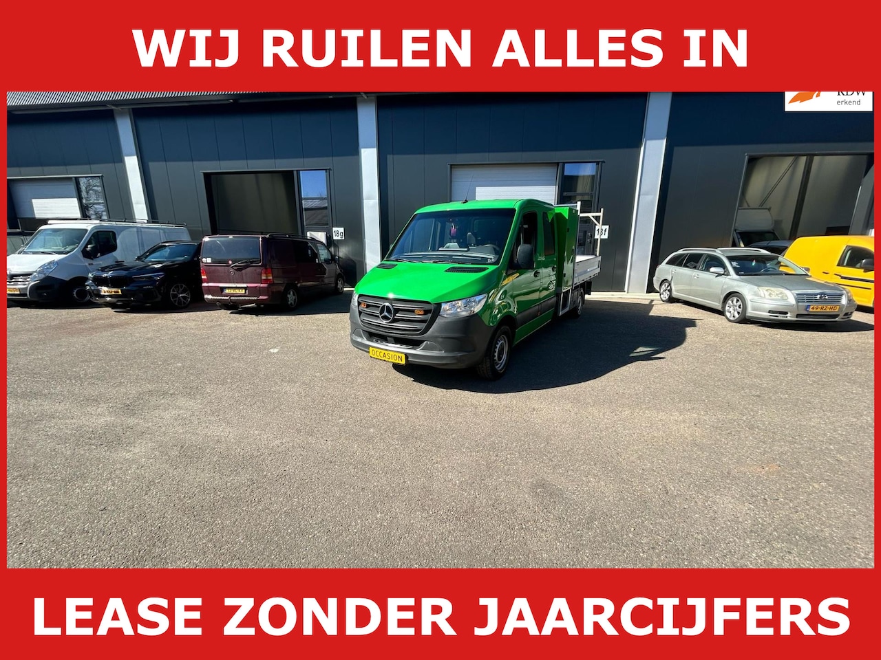 Mercedes-Benz Sprinter - 314 2.2 CDI 432 DC pick up /6/pers/euro/6 - AutoWereld.nl