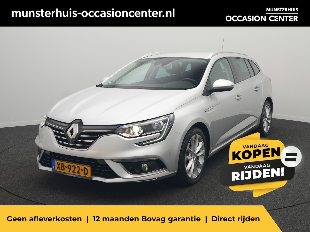 Renault Mégane Estate - TCe 130 EDC Limited - RIJKLAARPRIJS - Automaat - Achteruitrijcamera - Cruise Control - Tre - AutoWereld.nl