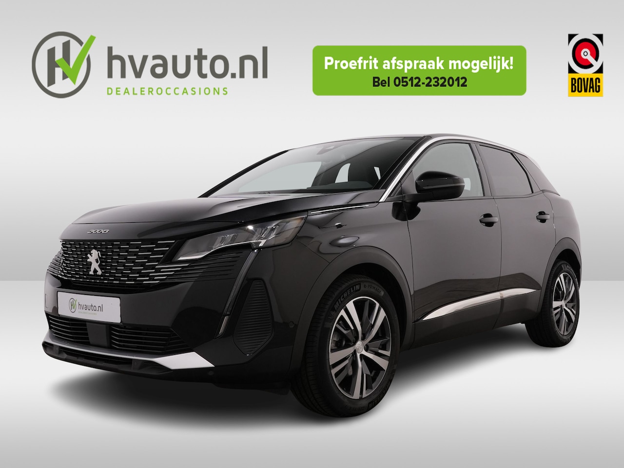 Peugeot 3008 - 1.2 PURETECH 130PK ALLURE EAT8 | Elektrische achterklep | Navi | Cruise adaptief . - AutoWereld.nl