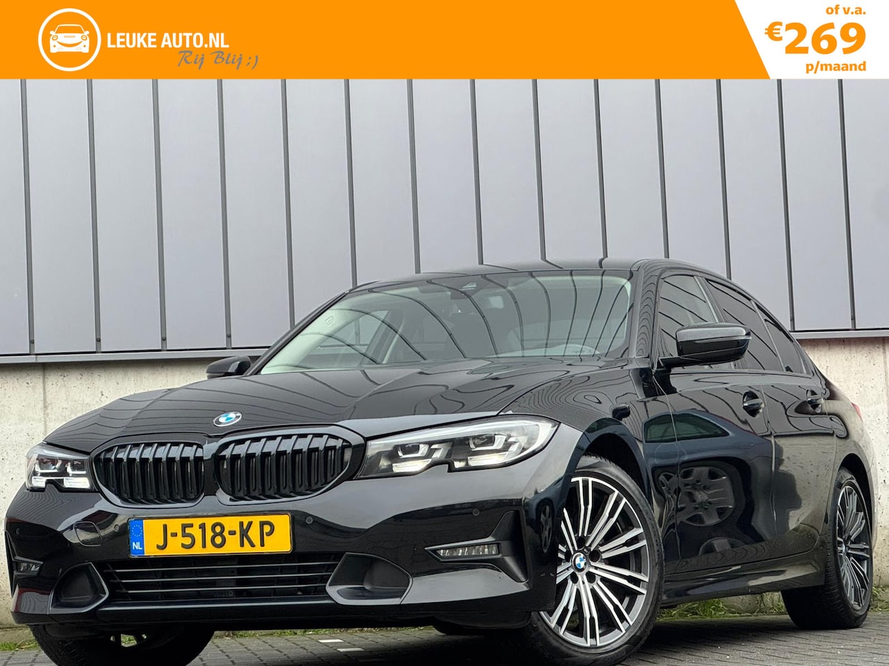 BMW 3-serie - 318i 157PK Sportline Shadow Virtual Apple-Carplay Leer - AutoWereld.nl