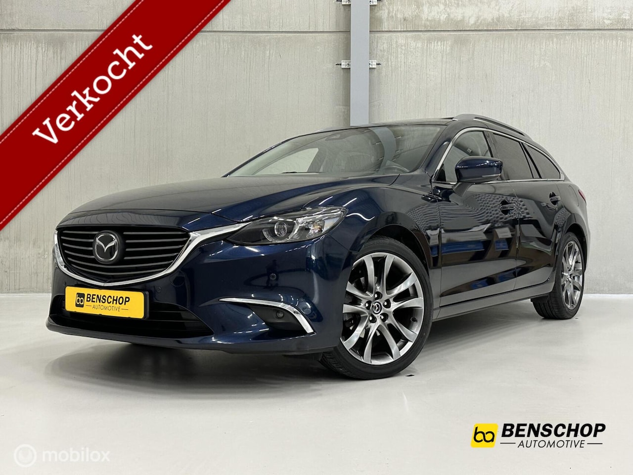 Mazda 6 Sportbreak - 2.5 SkyActiv-G 192 GT-M Schuifdak Leer Navi Bose ACC BTW Auto - AutoWereld.nl