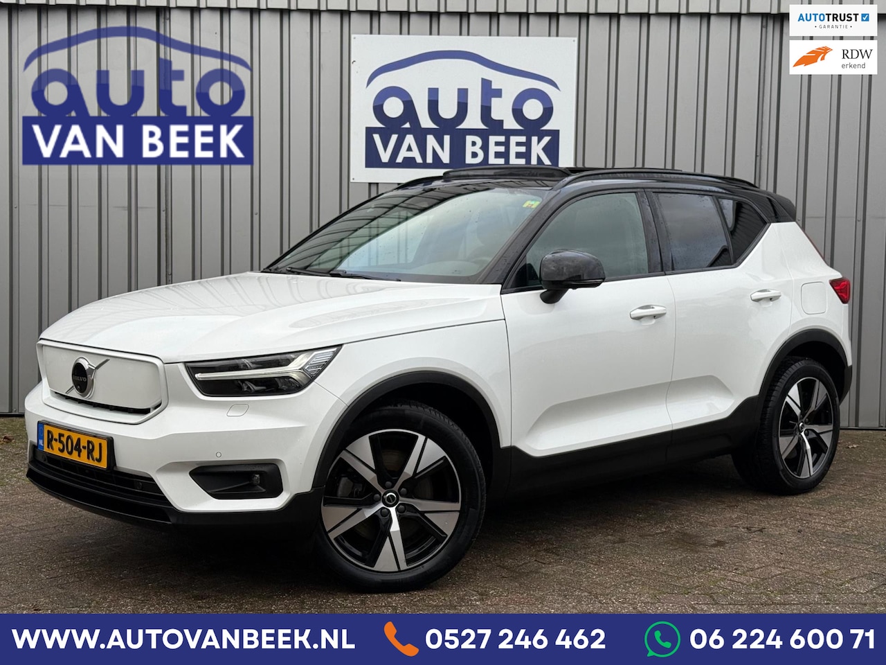 Volvo XC40 - Recharge P8 AWD R-Design|H+K|Pano|360|ACC|incl.BTW - AutoWereld.nl
