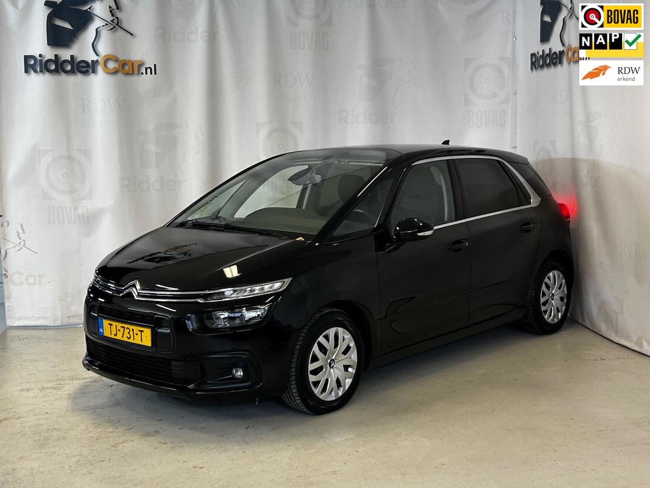 Citroën C4 SpaceTourer - 1.2 PureTech|2E EIG|NAP|NAVI|TREKHAAK|PARK SENS ACHTER|APK08-2026 - AutoWereld.nl