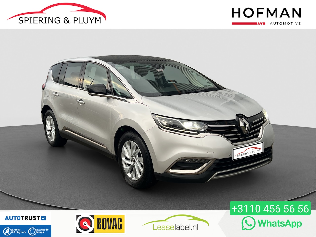 Renault Espace - 1.6 dCi Dynamique 7p. | Pano | Leder | 7 persoons | - AutoWereld.nl