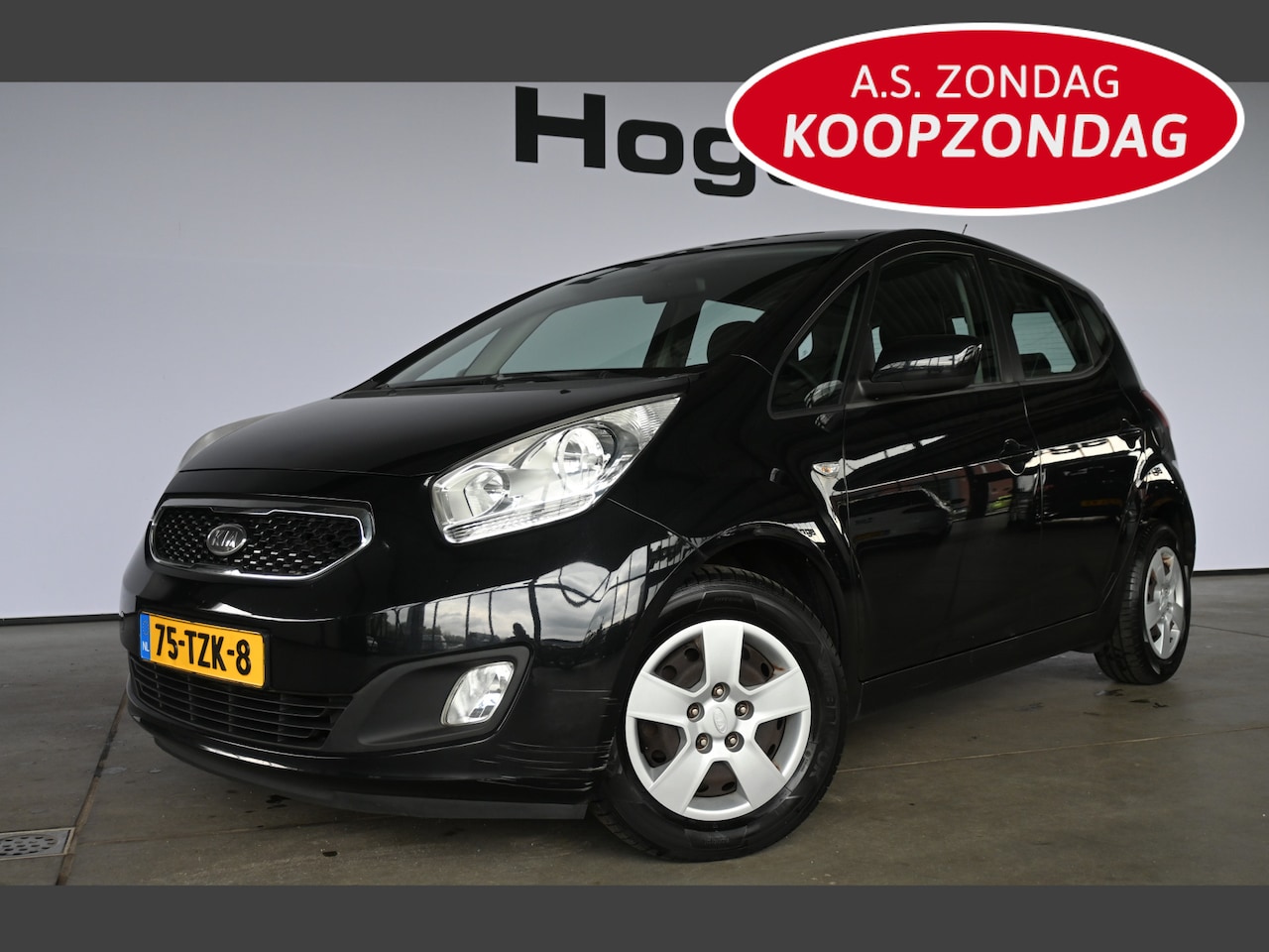 Kia Venga - 1.4 CVVT Plus Pack Airco Camera Navigatie 1e Eigenaar! Dealer Onderhouden! Inruil Mogelijk - AutoWereld.nl