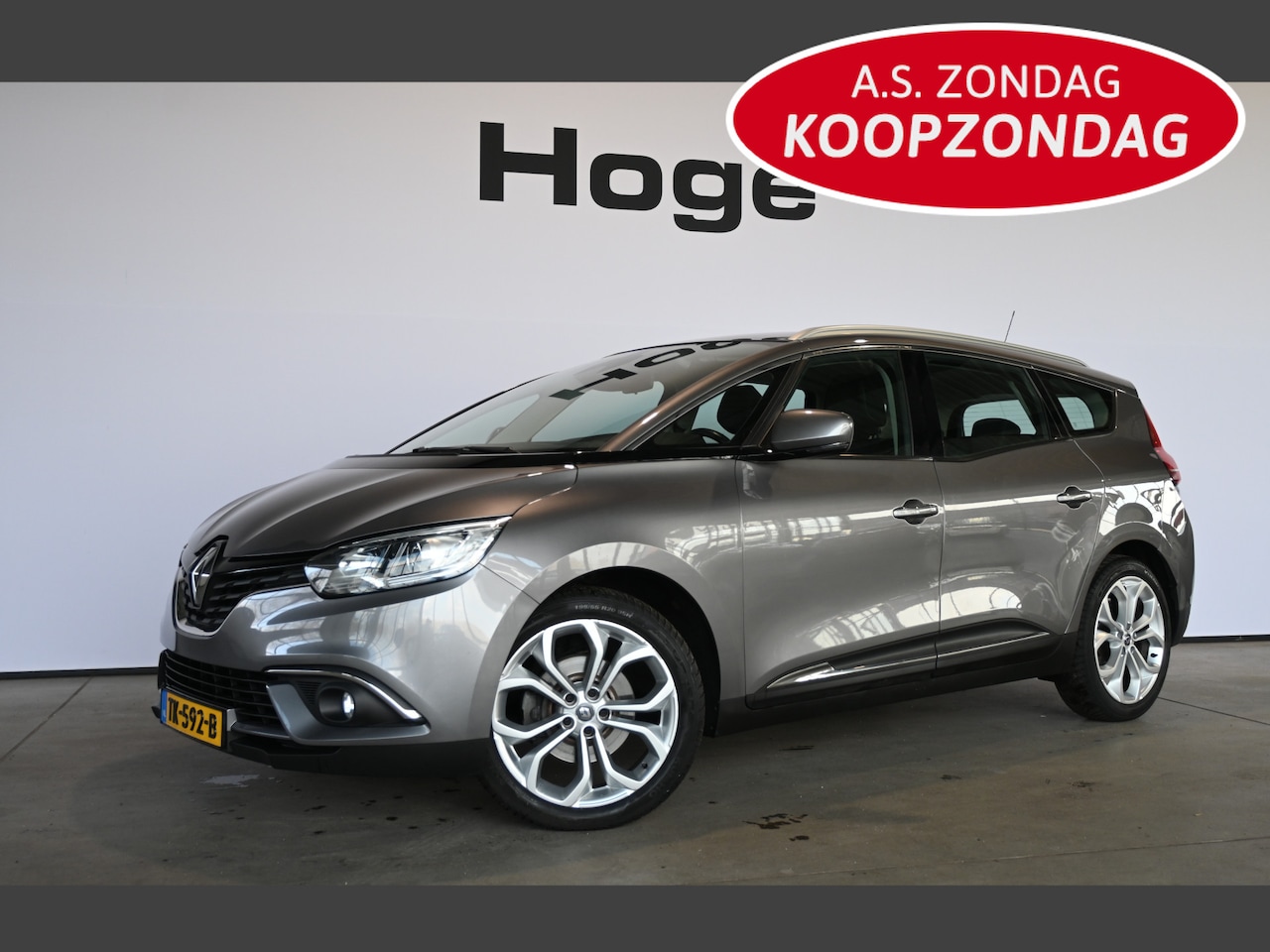 Renault Grand Scénic - 1.2 TCe Intens 7 Persoons Clima Navigatie LED Rijklaarprijs Inruil Mogelijk! - AutoWereld.nl