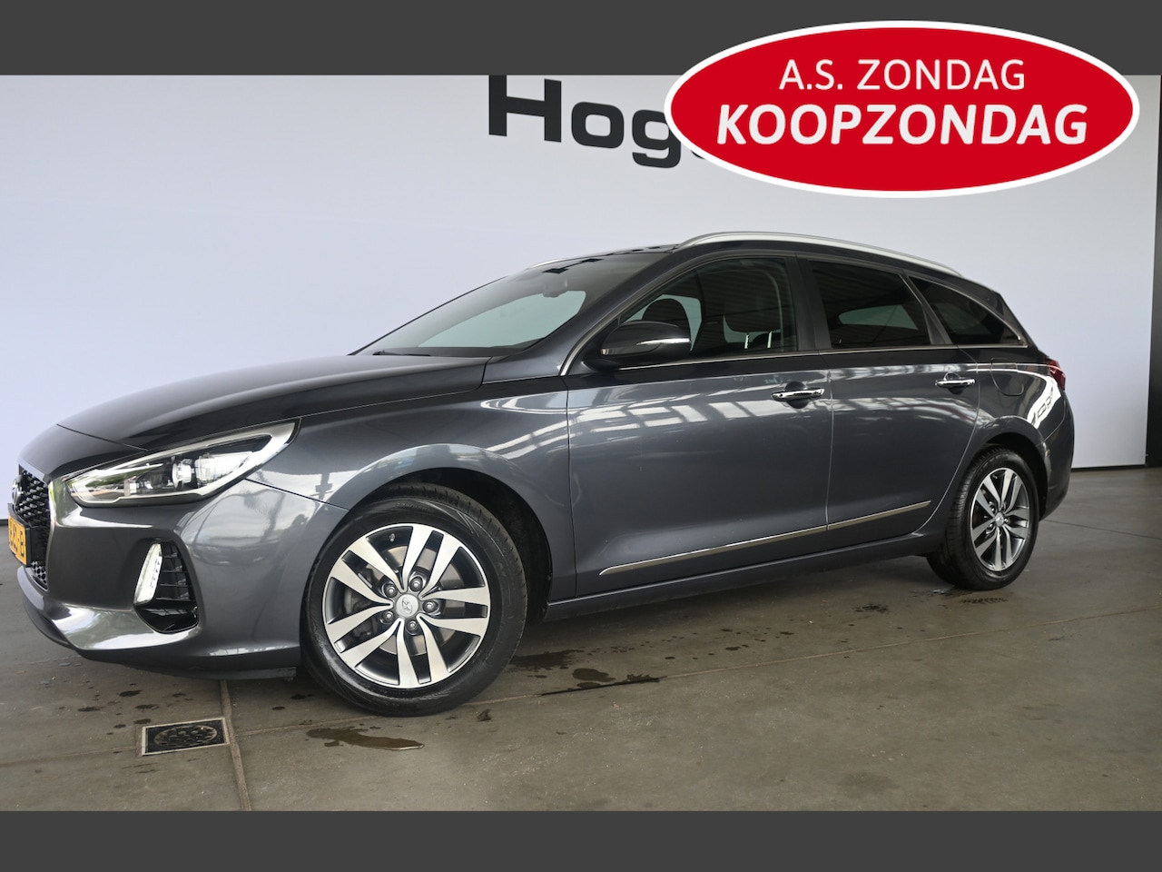 Hyundai i30 Wagon - 1.4 T-GDI Premium Clima Cruise Control Navigatie LED Rijklaarprijs Inruil Mogelijk! - AutoWereld.nl