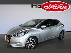 Nissan Micra - 1.0 IG-T N-Connecta Clima Navigatie LED Goed Onderhouden Inruil Mogelijk