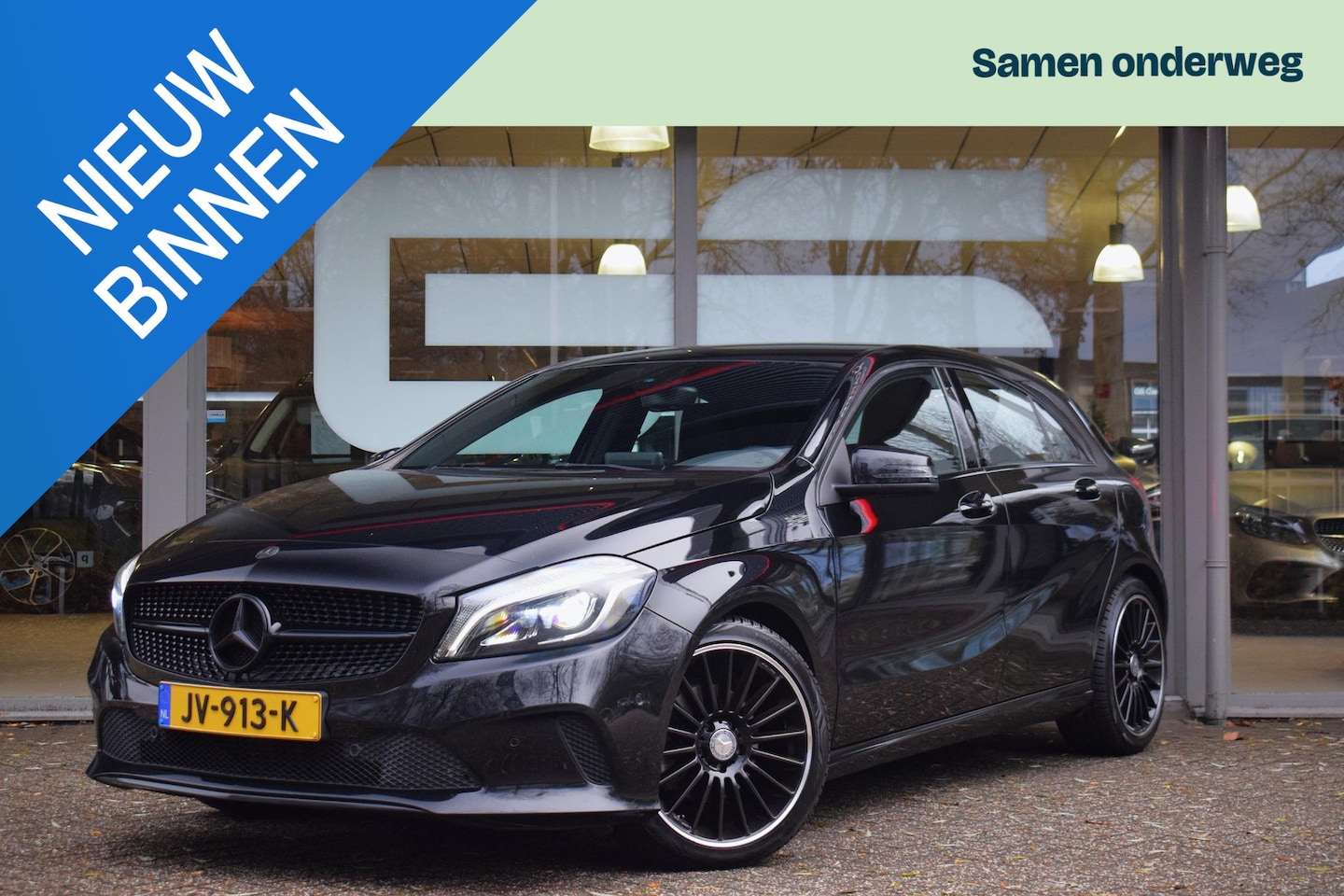 Mercedes-Benz A-klasse - 180 122PK Automaat met LED|NAV|18INCH|PDC V+A - AutoWereld.nl
