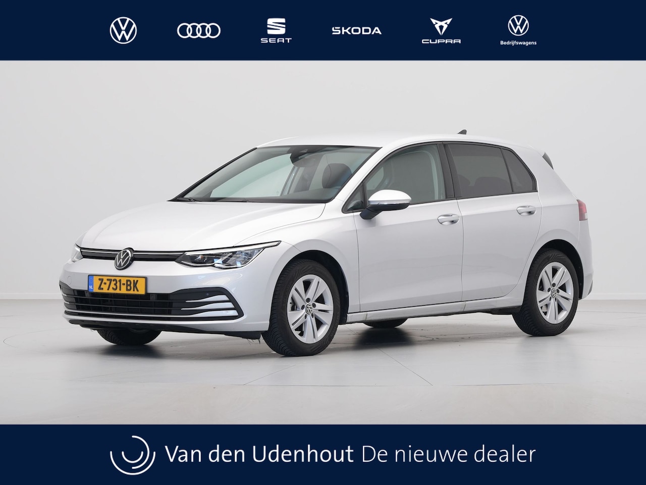 Volkswagen Golf - 1.0 eTSI 110pk DSG Life Business Navigatie Stoel/Stuurverwarming Massage Acc Pdc - AutoWereld.nl