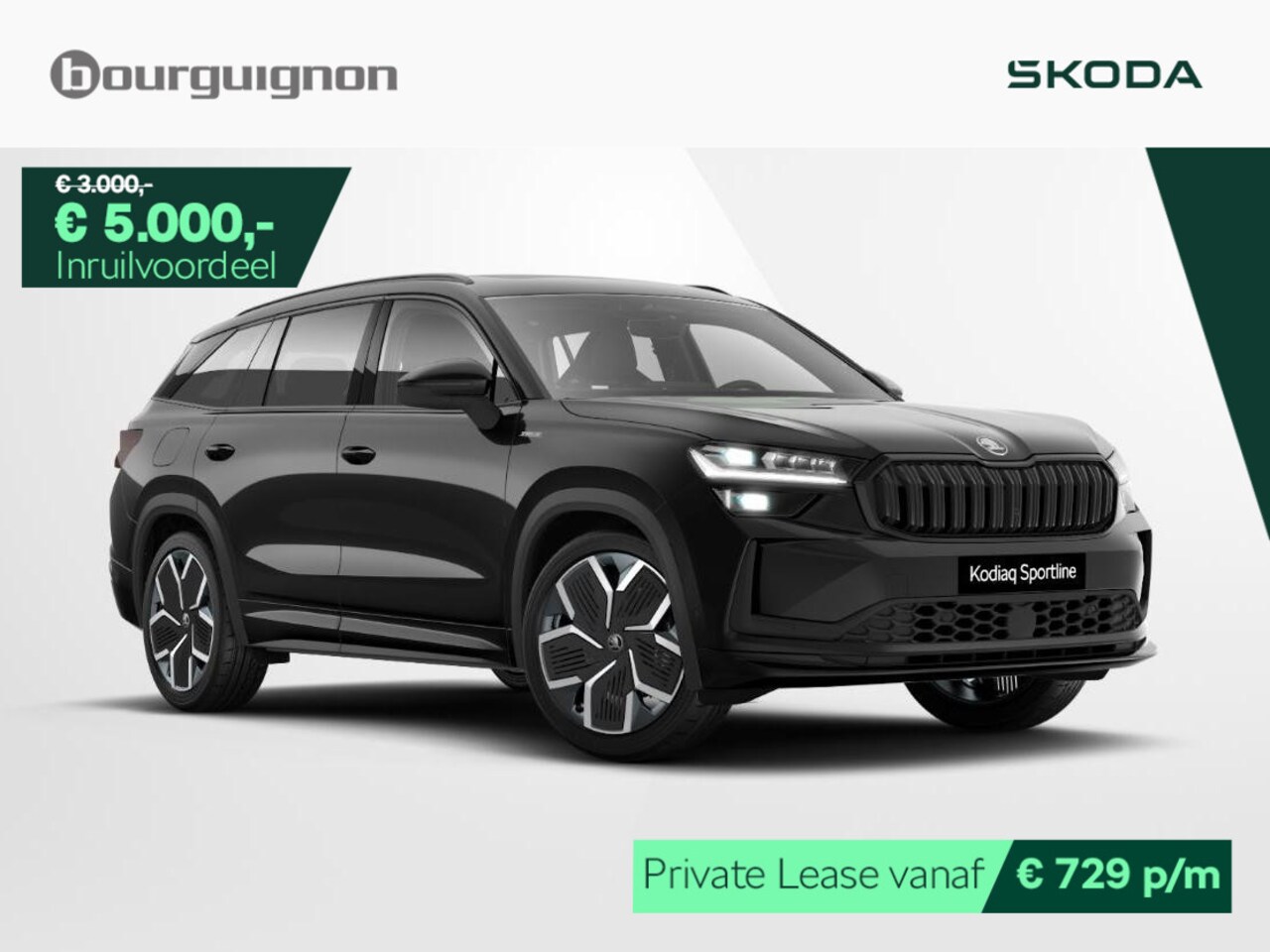 Skoda Kodiaq - Sportline Business 1.5 TSI PHEV 204PK | Trekhaak | 360 camera | Panoramadak | Elektr. acht - AutoWereld.nl