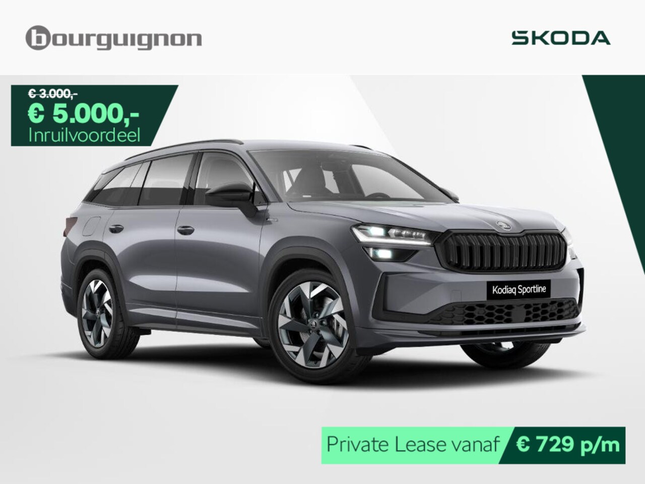 Skoda Kodiaq - Sportline Business 1.5 TSI PHEV 204PK | Trekhaak | Stoelverwarming | Matrix LED | Adaptive - AutoWereld.nl
