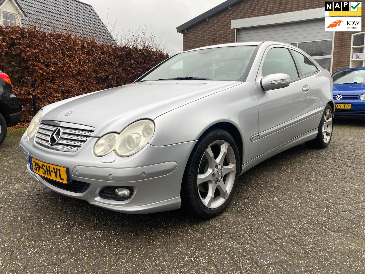 Mercedes-Benz C-klasse Sportcoupé - 160 Bj 2006, Clima, Cruise, PDC 156.448 km nap - AutoWereld.nl