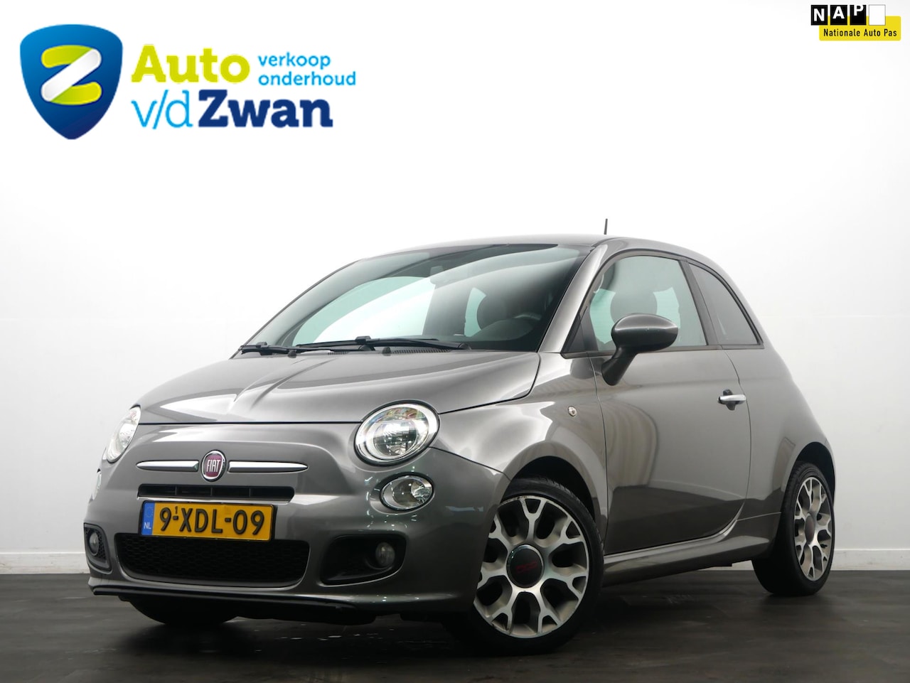 Fiat 500 - 0.9 TwinAir Turbo 500S Sportinterieur/Navi/Airco! - AutoWereld.nl