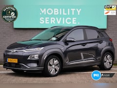 Hyundai Kona Electric - EV Premium 64 kWh SOH94% Clima ACC CarPlay Leder Trekhaak LED Cam