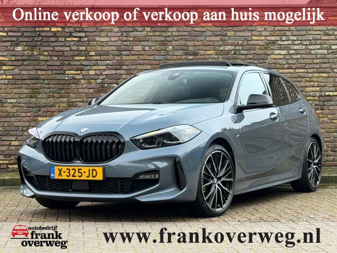 BMW 1-serie - 118I M-Sport Automaat Panodak Stuurverwarming Navi LED - AutoWereld.nl