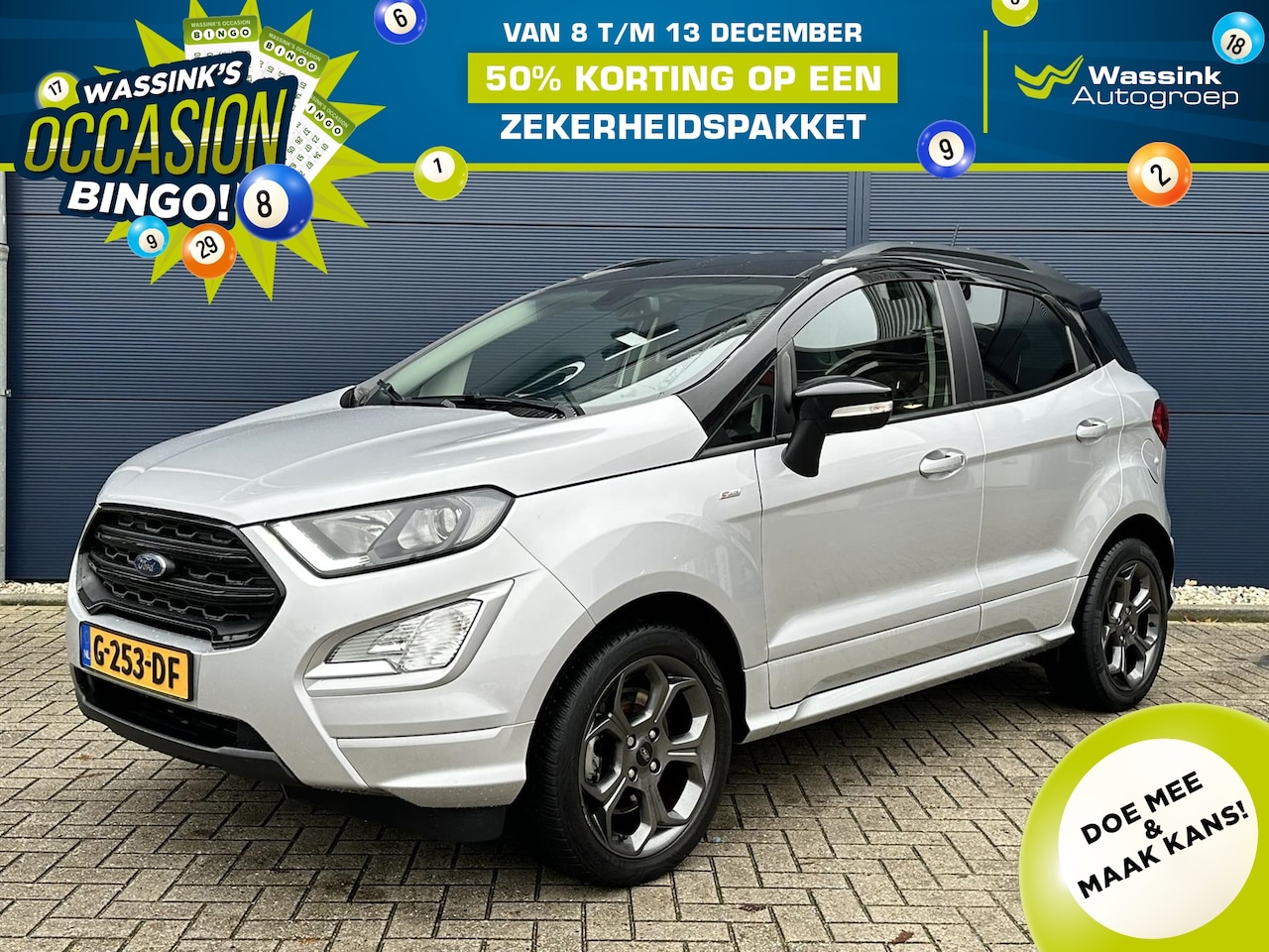 Ford EcoSport - 1.0 EcoBoost 125pk ST-Line | Trekhaak | All Season banden | Suede bekleding | Navigatie - AutoWereld.nl