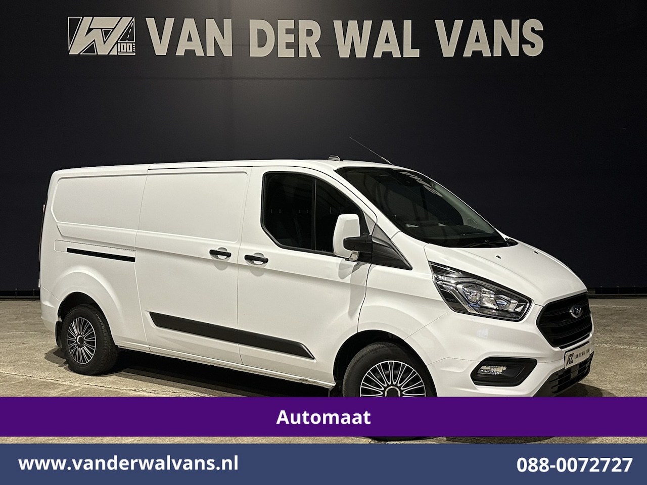 Ford Transit Custom - 2.0 TDCI 131pk Automaat L2H1 Euro6 Airco | Camera | Cruisecontrol | Apple Carplay Android - AutoWereld.nl