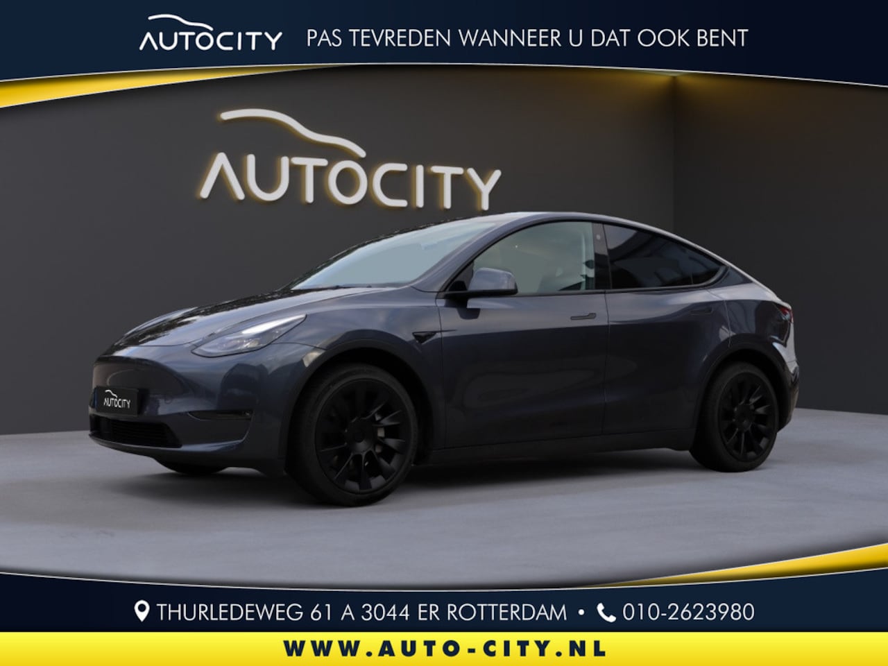 Tesla Model Y - Long Range AWD 75kWh Full self Driving l Pano l Eerste eigenaar - AutoWereld.nl