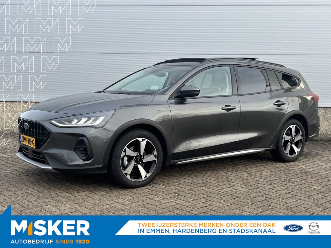 Ford Focus Wagon - 1.0 EBH Active X 155PK AUTOMAAT! PANODAK! DRIVERPACK! - AutoWereld.nl