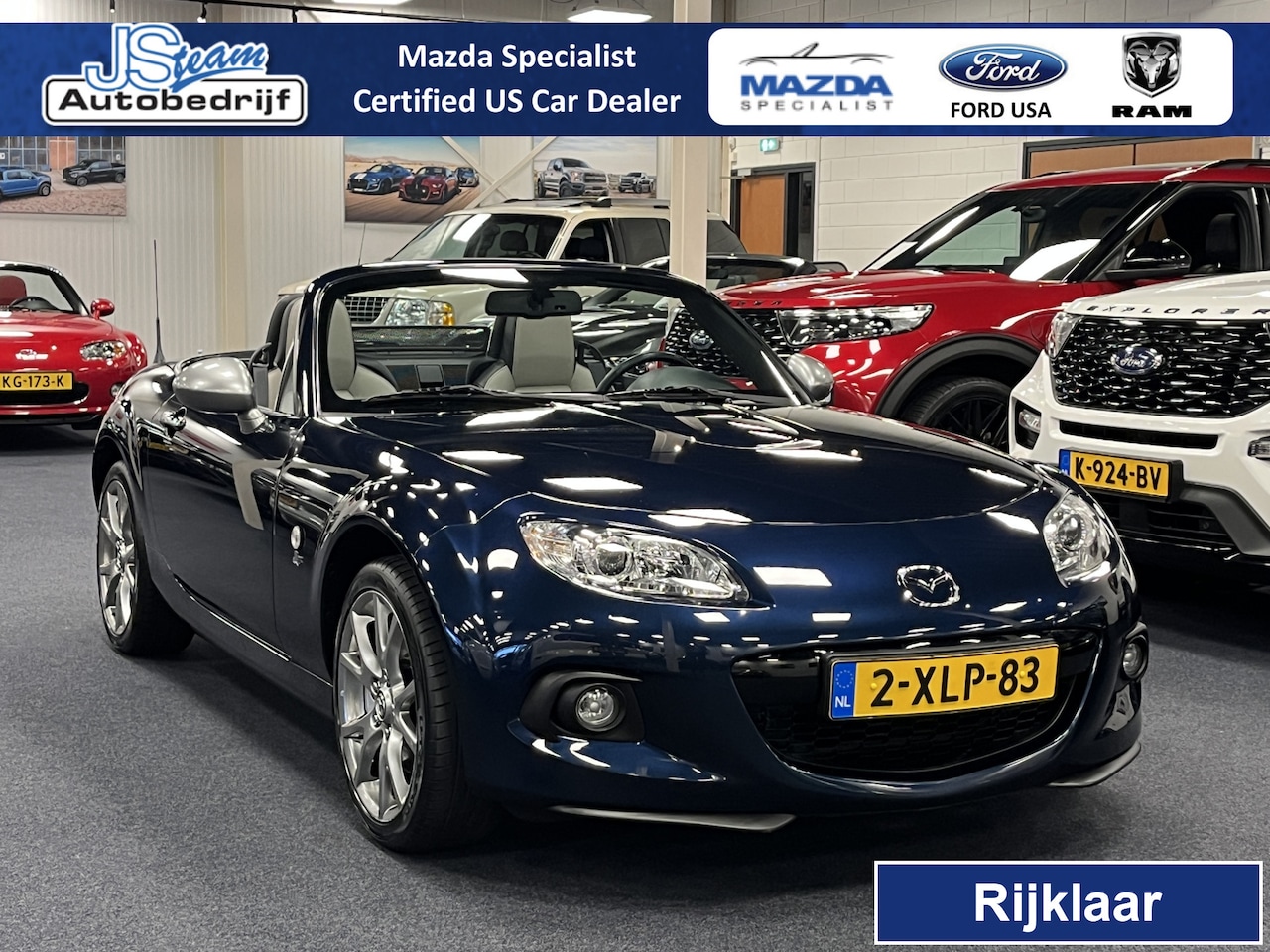 Mazda MX-5 - NC Roadster 1.8i Silver Edition Airco Leder Navi Cruise - AutoWereld.nl