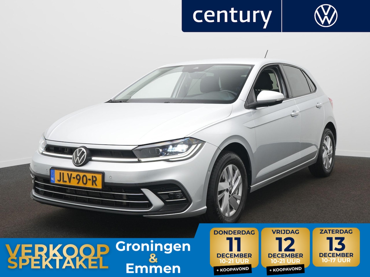 Volkswagen Polo - 1.0 TSI Style Automaat - App connect - LM velgen - Climatronic - Stoelverwarming - Side As - AutoWereld.nl