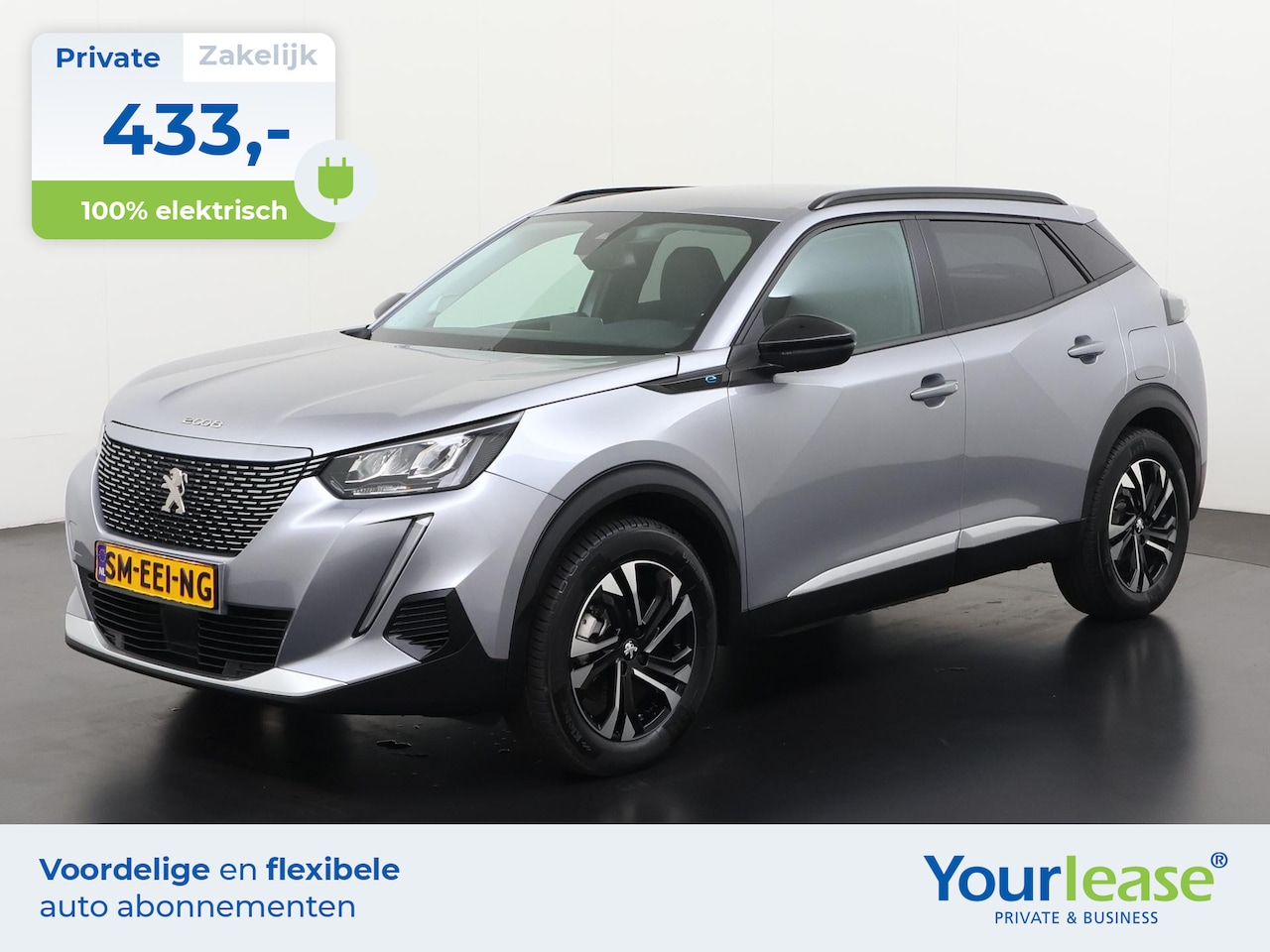 Peugeot e-2008 - EV Allure 50 kWh | All-in 433,- Private Lease | 36 mnd Abonnement | - AutoWereld.nl