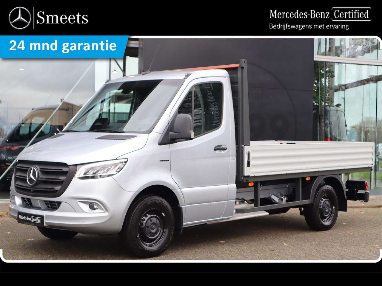 Mercedes-Benz eSprinter - 320 L2 OPEN LAADBAK TREKHAAK - AutoWereld.nl