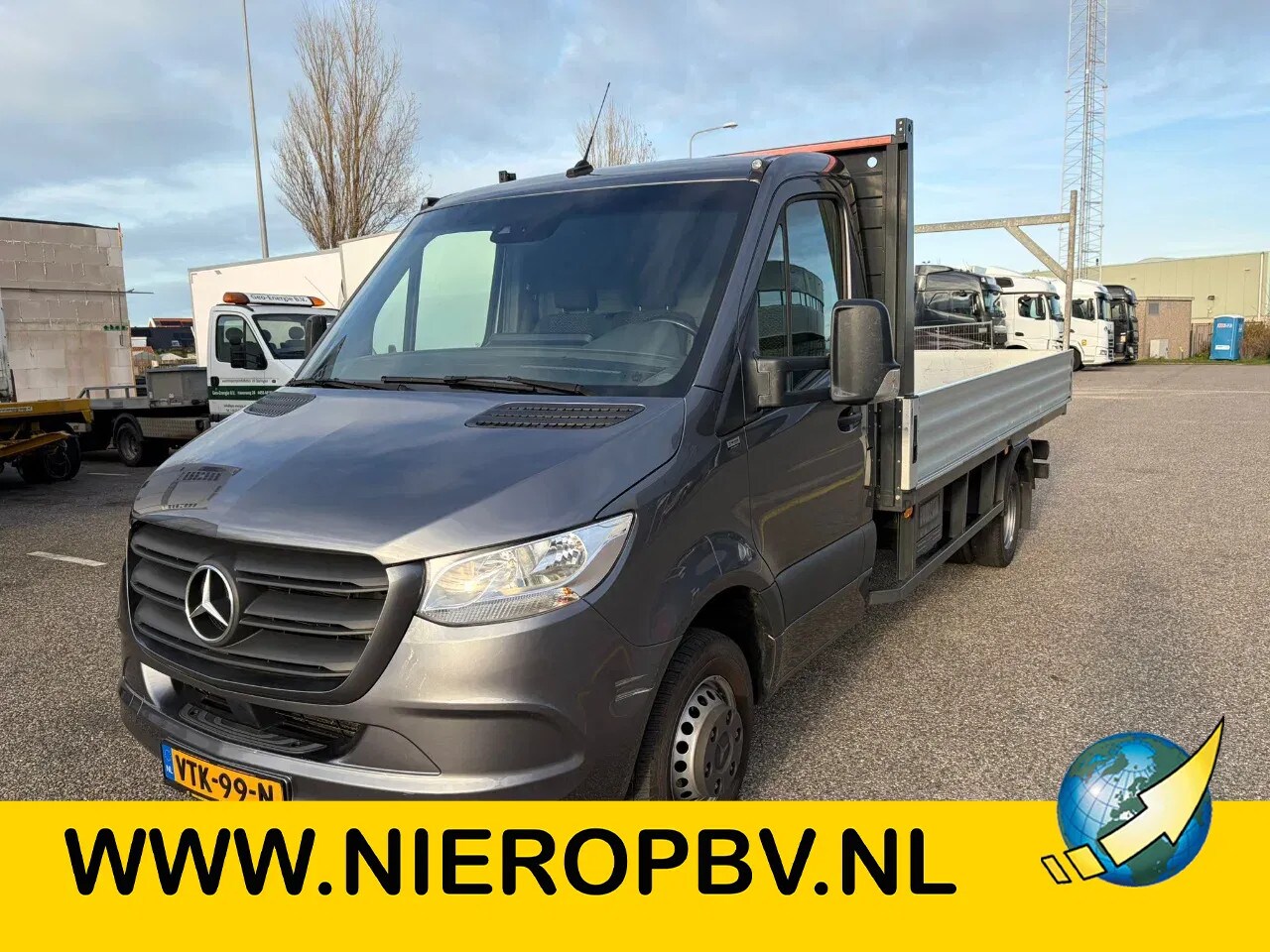 Mercedes-Benz Sprinter - 519CDI Openlaadbak Airco Cruisecontrol Trekhaak - AutoWereld.nl