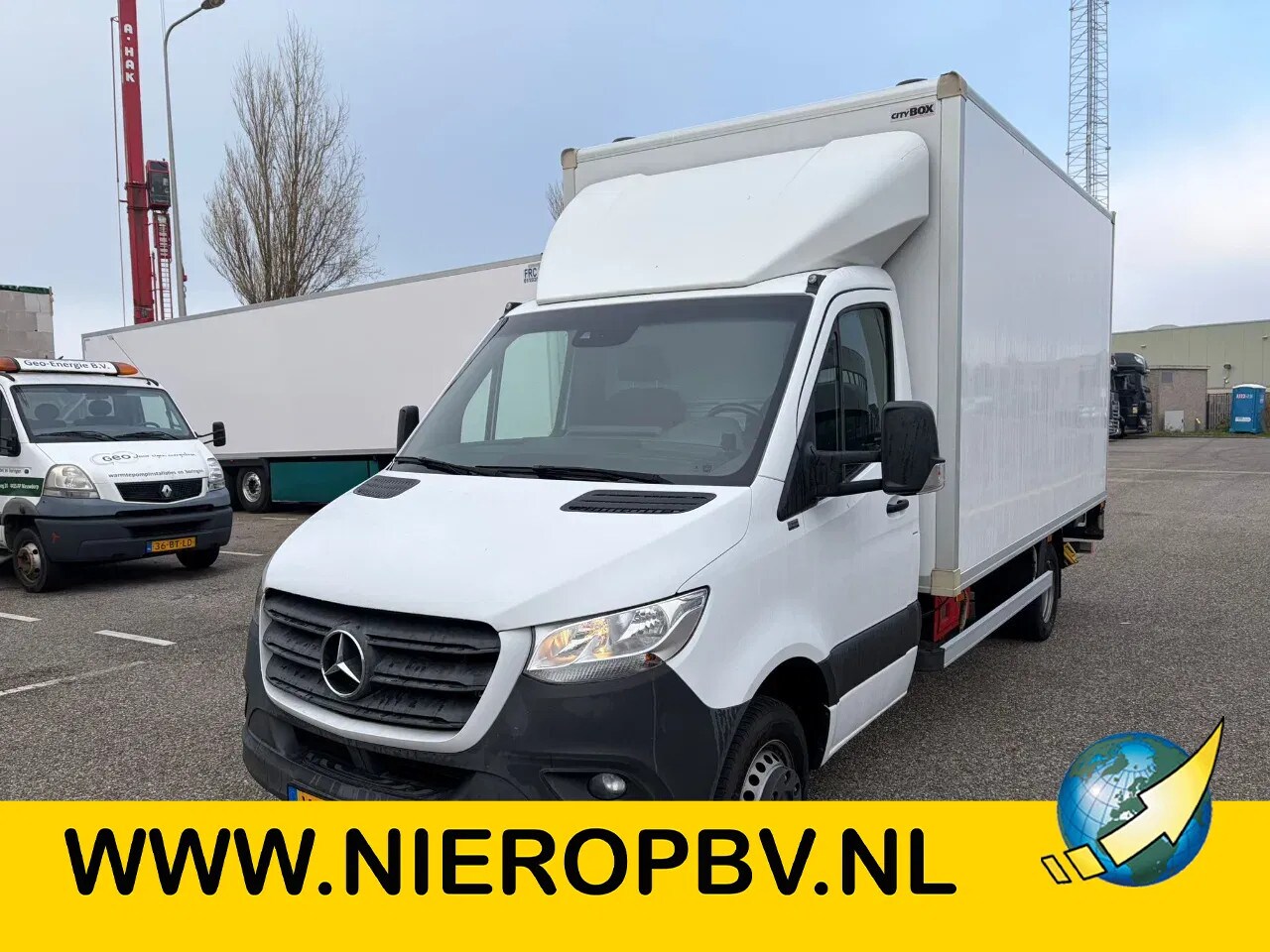 Mercedes-Benz Sprinter - 516CDI Bakwagen Laadklep Automaat Airco Cruisecontrol - AutoWereld.nl