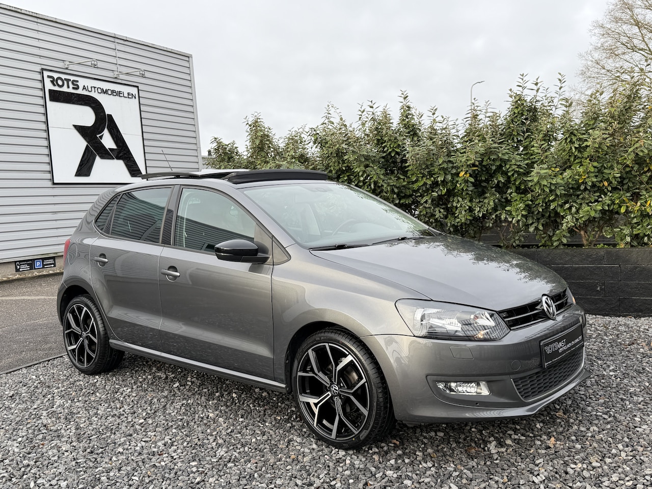 Volkswagen Polo - 1.2 TSI Highline Panodak|Nav|Cruis|PDC|Leer Grijs - AutoWereld.nl
