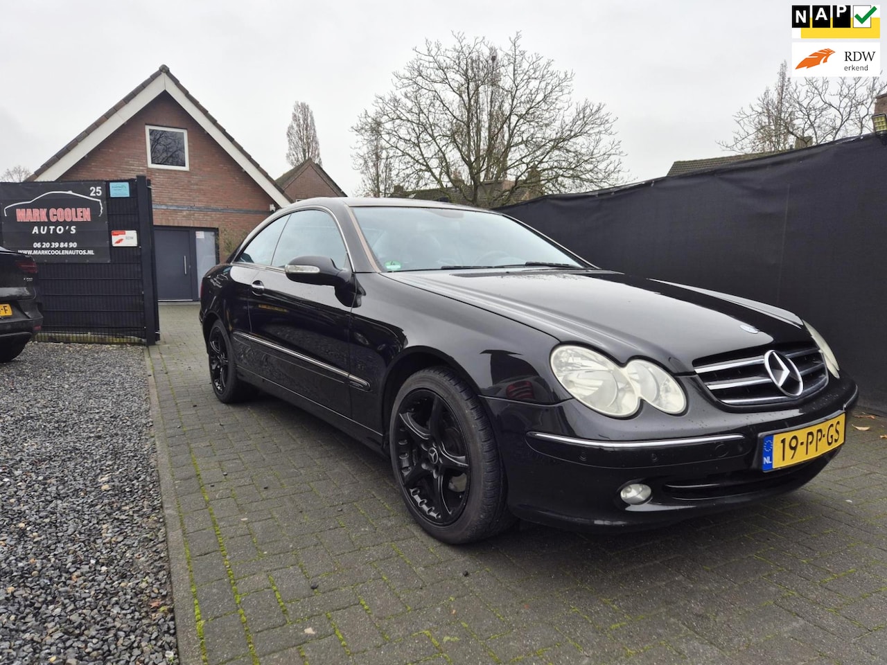 Mercedes-Benz CLK-klasse Coupé - 200 K. Avantgarde Automaat - AutoWereld.nl