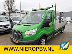 Ford Transit - 350 2.0TDCI Openlaadbak HIAB T-CLX013 Kraan Airco Cruisecontrol Trekhaak