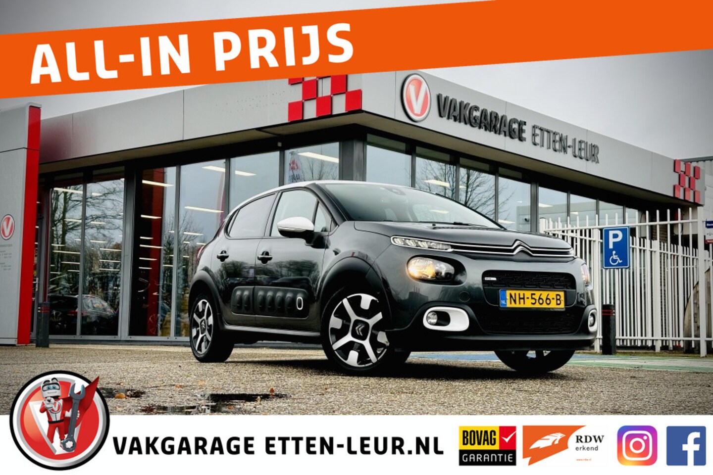 Citroën C3 - 1.2 110PK Shine | CAMERA | STOELVERWARMING | CARPLAY - AutoWereld.nl