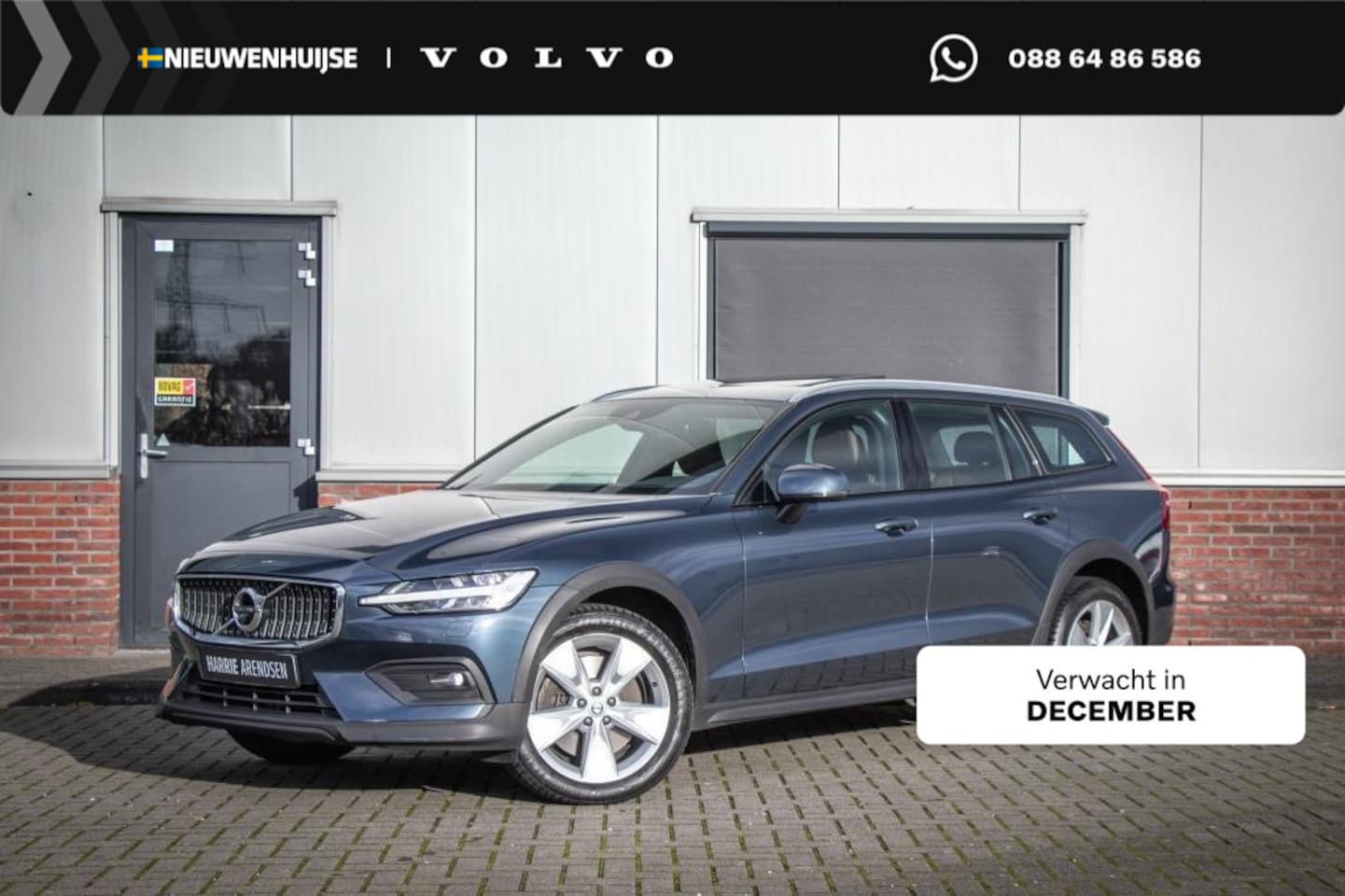 Volvo V60 Cross Country - 2.0 B5 AWD Pro | Panoramadak | Head-up display | Harman Kardon audio | Nappa lederen bekle - AutoWereld.nl
