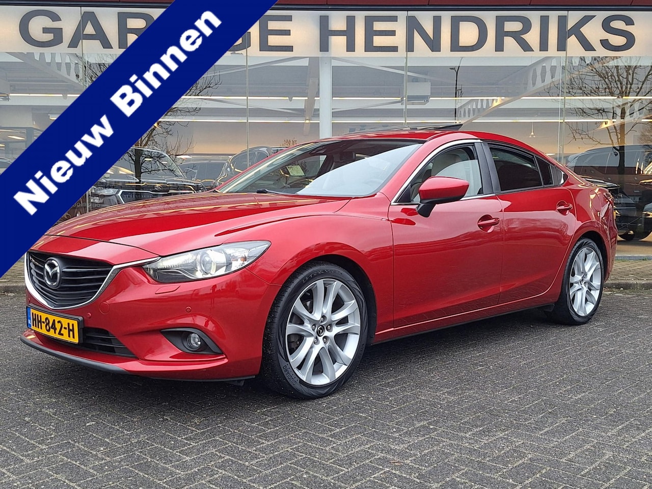 Mazda 6 - 2.0 HP GT-M | Schuifdak | Leder | Trekhaak 1500kg | Camera | Bose | Blindspot | occasion - AutoWereld.nl