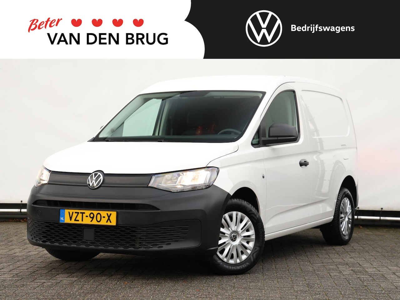 Volkswagen Caddy Cargo - 2.0 TDI 75PK Economy Business | Airco | Cruise Control | Trekhaak | Betimmering | Navi via - AutoWereld.nl