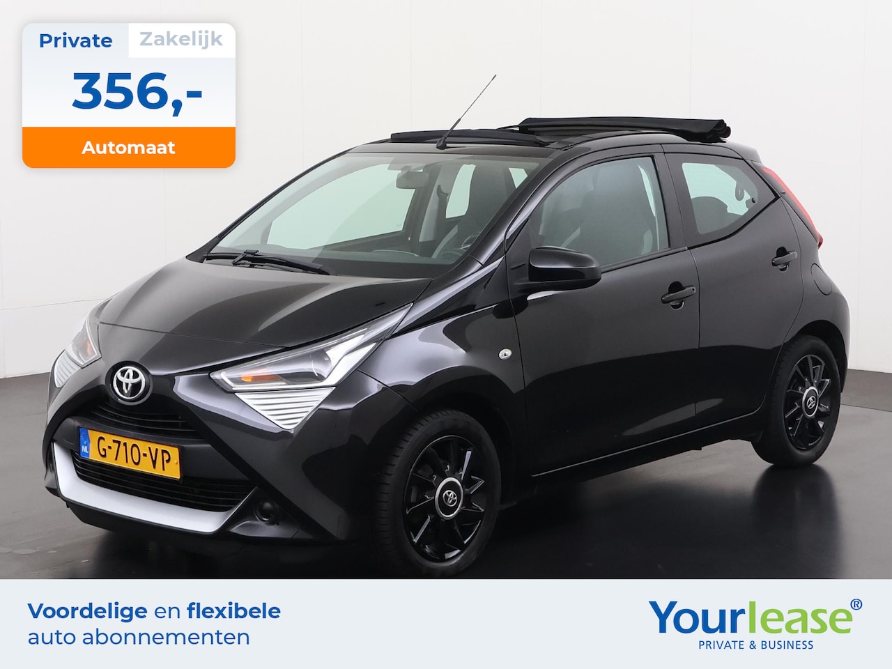 Toyota Aygo - 1.0 VVT-i x-play Automaat | All-in 356,- Private Lease | 24 mnd Abonnement | - AutoWereld.nl