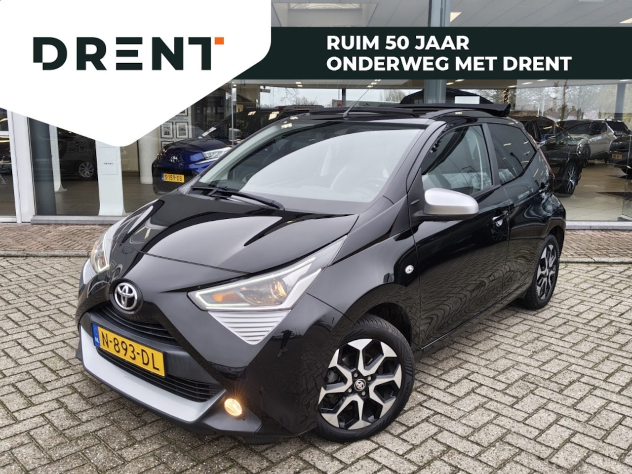 Toyota Aygo - 1.0 VVT-i x-joy cabrio | El. Schuif-Kanteldak | All seasons | An - AutoWereld.nl